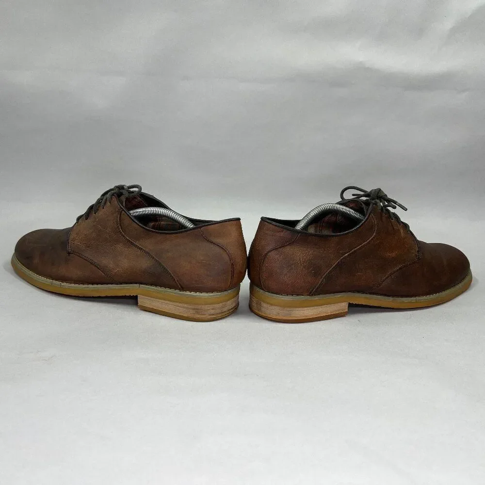 Bed Stu Men's Size 11‎ Luz Rustic Brown Leather Oxfords